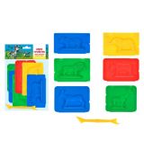 Tvorítka 3D Farm 6+1 animals dough molding tools
