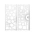 Šablóna tvary 208 x 95 mm, flexibilná (mix farieb) balenie 2 ks