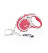 flexi New Comfort Tape (pásik), veľkosť S, červené, 5 m/15 kg