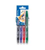 Roller gumovací PILOT Frixion Ball 0,7 mm, Set2Go Basic sada 4 ks