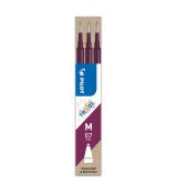 Náplň gumovacia PILOT Frixion 0,7 mm/3 ks - vínová
