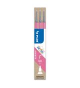 Náplň gumovacia PILOT Frixion 0,5 mm/3 ks Micro hrot - ružová