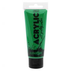 Akrylová farba JUNIOR 75 ml - zelená/green