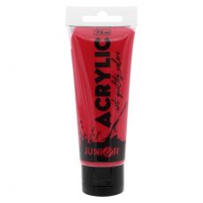 Akrylová farba JUNIOR 75 ml - červená/red