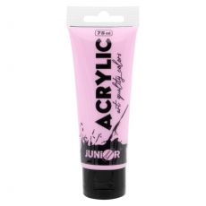Akrylová farba JUNIOR 75 ml - svetlo-ružová/light pink