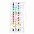 Farby temperové JUNIOR Ocean World 12 ml - sada 12 ks