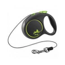 Flexi Black Design lanko M 5 m zelené (do 20 kg)