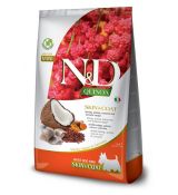 Farmina N&D dog QUINOA (GF) adult mini, skin & coat, herring & coconut 7 kg