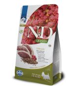 Farmina N&D dog QUINOA (GF) adult mini urinary , duck & cranberry 1,5 kg