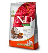 Farmina N&D dog QUINOA (GF) adult medium & maxi, skin & coat,coconut, herring 7 kg