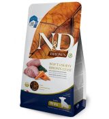 Farmina N&D dog BROWN (GF) puppy mini, lamb, spirulina & carrot, 1,5 kg