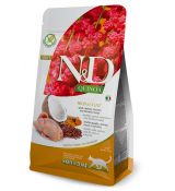 Farmina N&D cat QUINOA (GF) adult, skin & coat, quail & coconut 1,5 kg