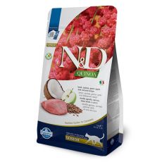 Farmina N&D cat QUINOA (GF) senior, lamb, green apple & coconut 0,3 kg